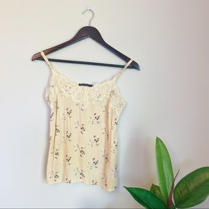 Abercrombie & Fitch lace trim cami